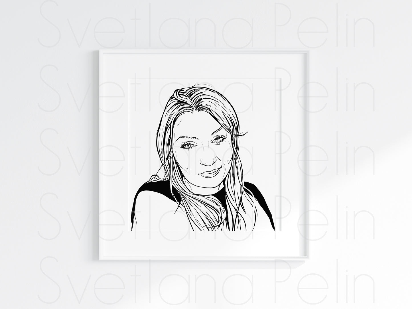 Sketch, Art Commission, Custom iPad Drawing, Digital Artwork, Personalized portrait