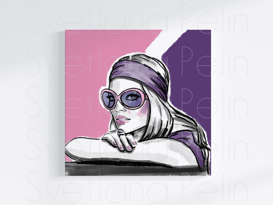 Margot Robbie, Printable Art, INSTANT DOWNLOAD