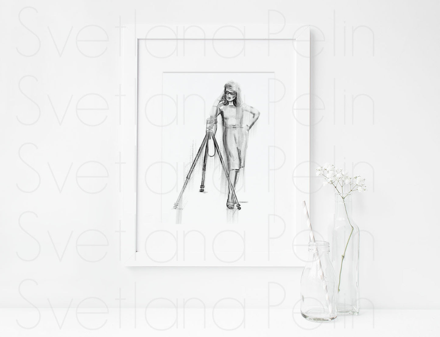Debbie H, ART PRINT Signed by Artist