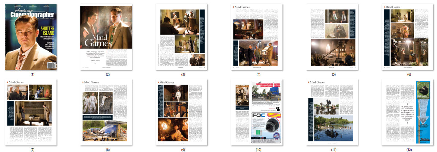 Leonardo DiCaprio, 6 English magazines , Cover, DIGITAL Instant Download