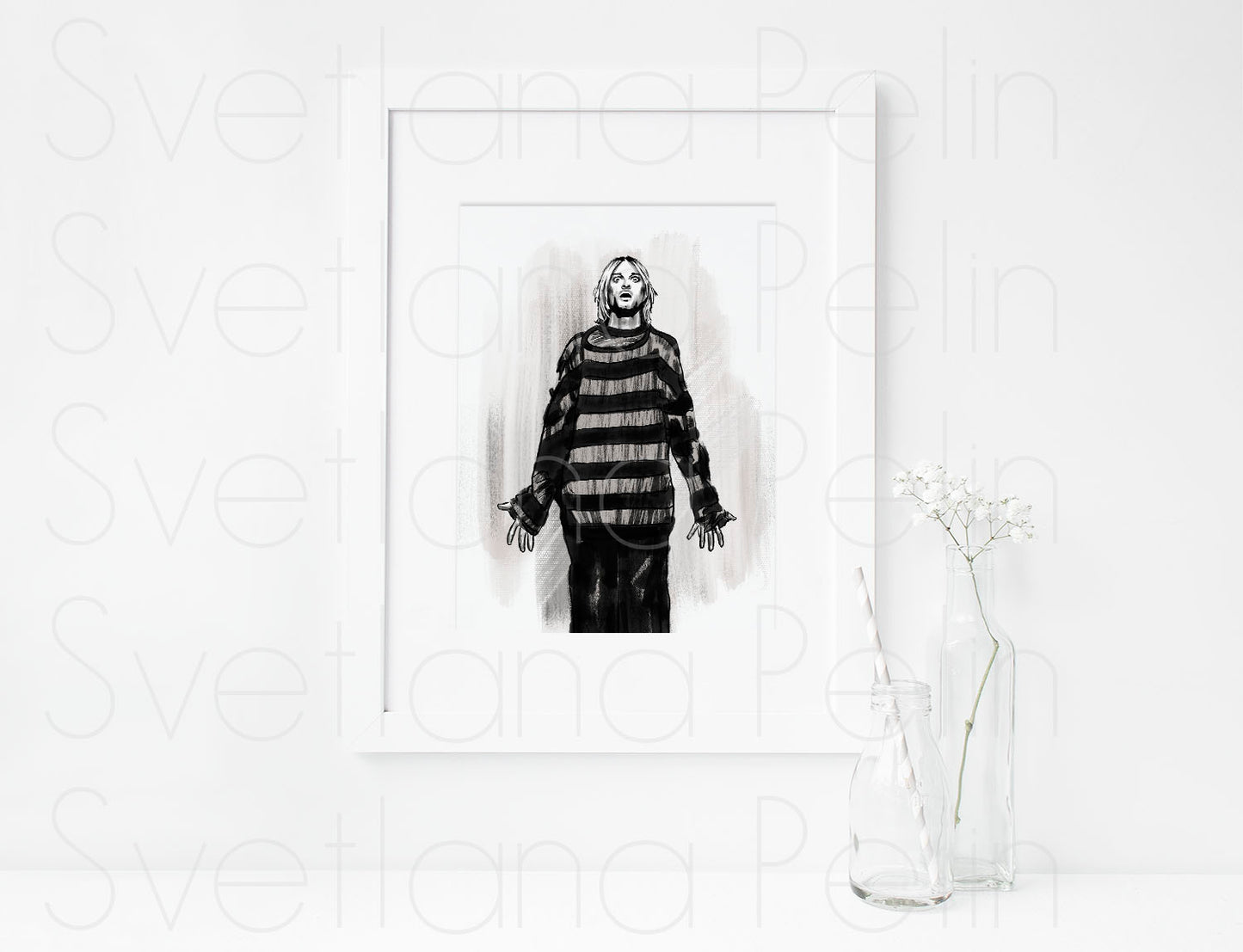 Kurt, KC, ART PRINT Signed by Artist