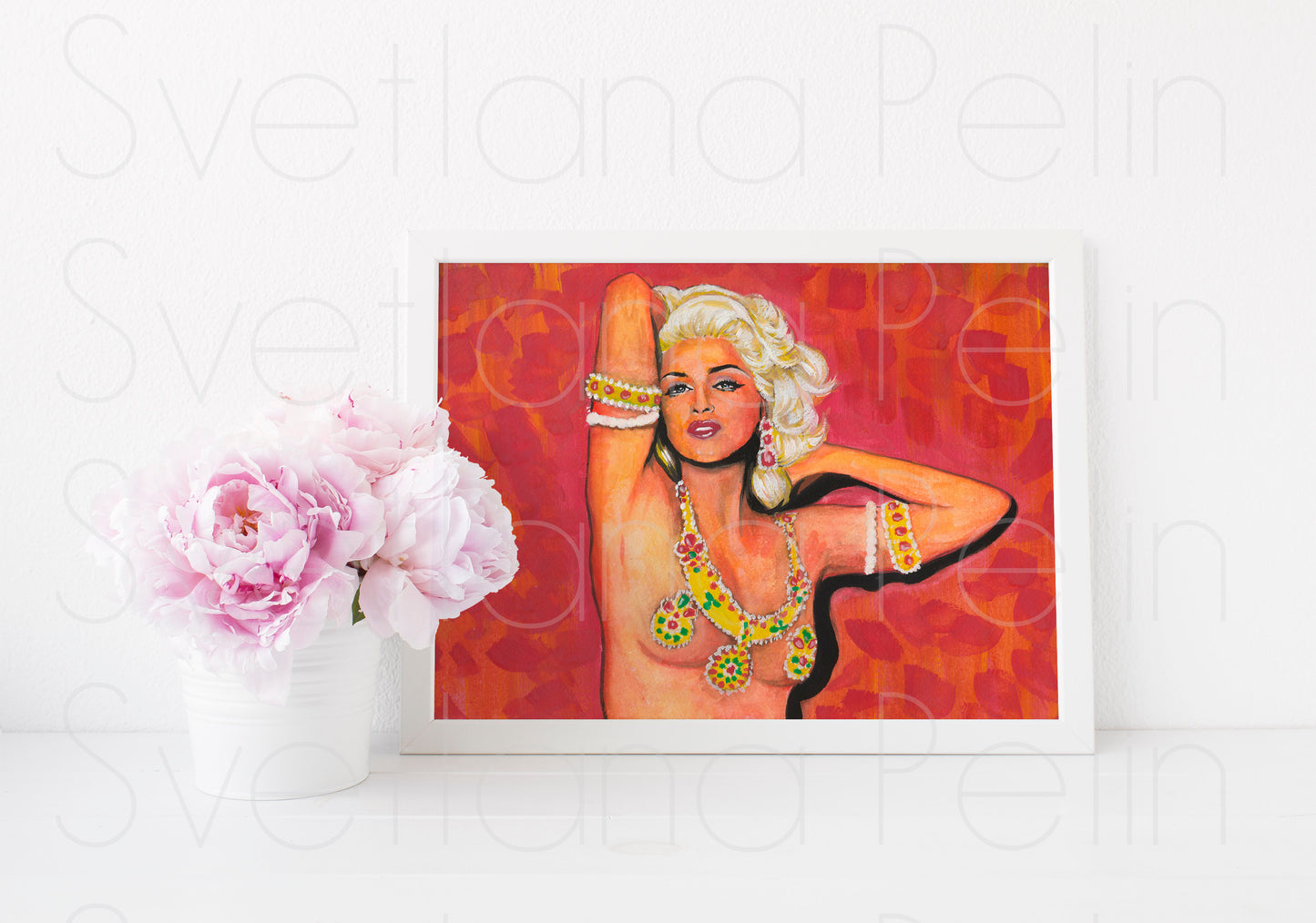 Madonna, ART PRINT Signed by Artist