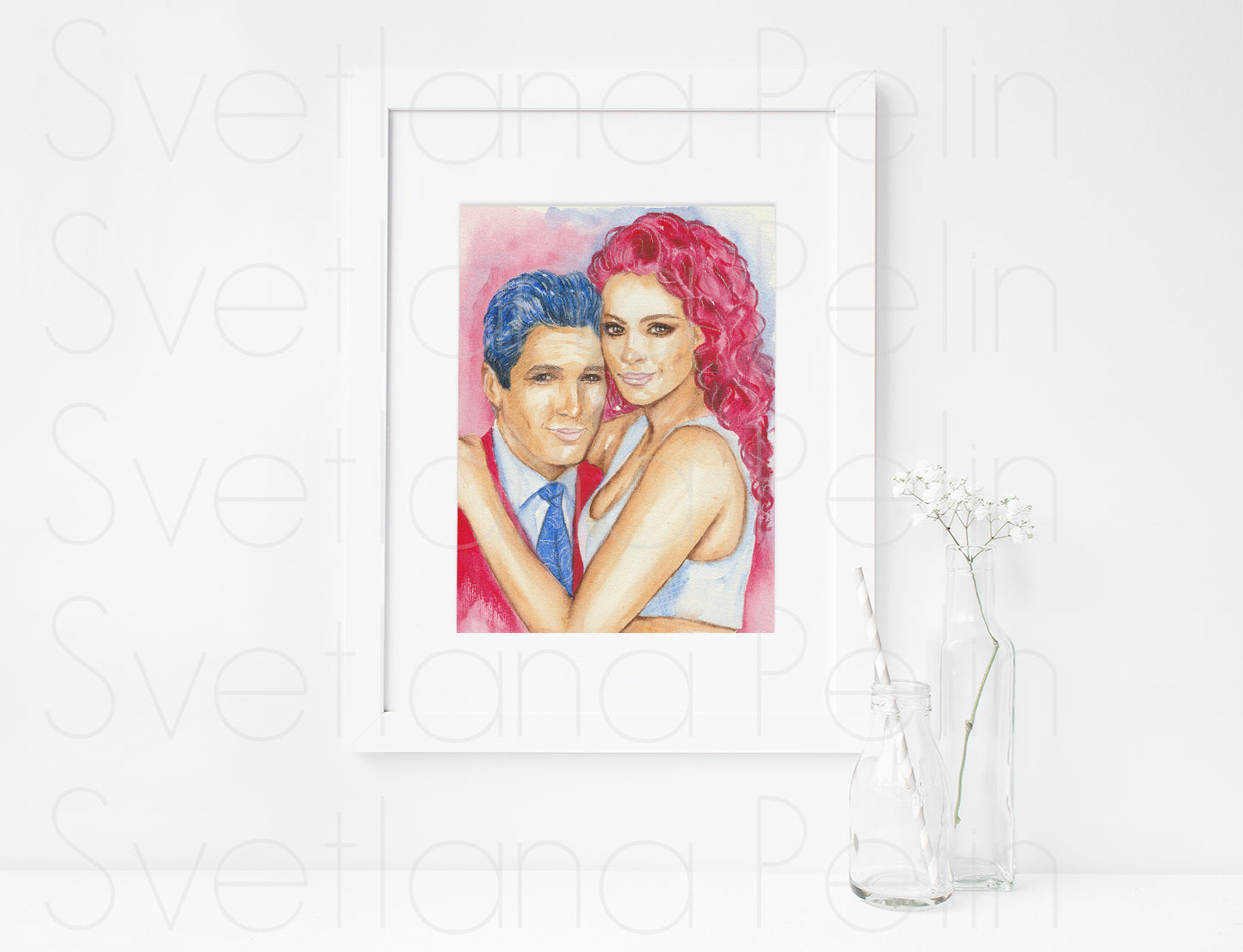 Julia Roberts, Richard Gere, Pretty Woman, ART PRINT Signed by Artist