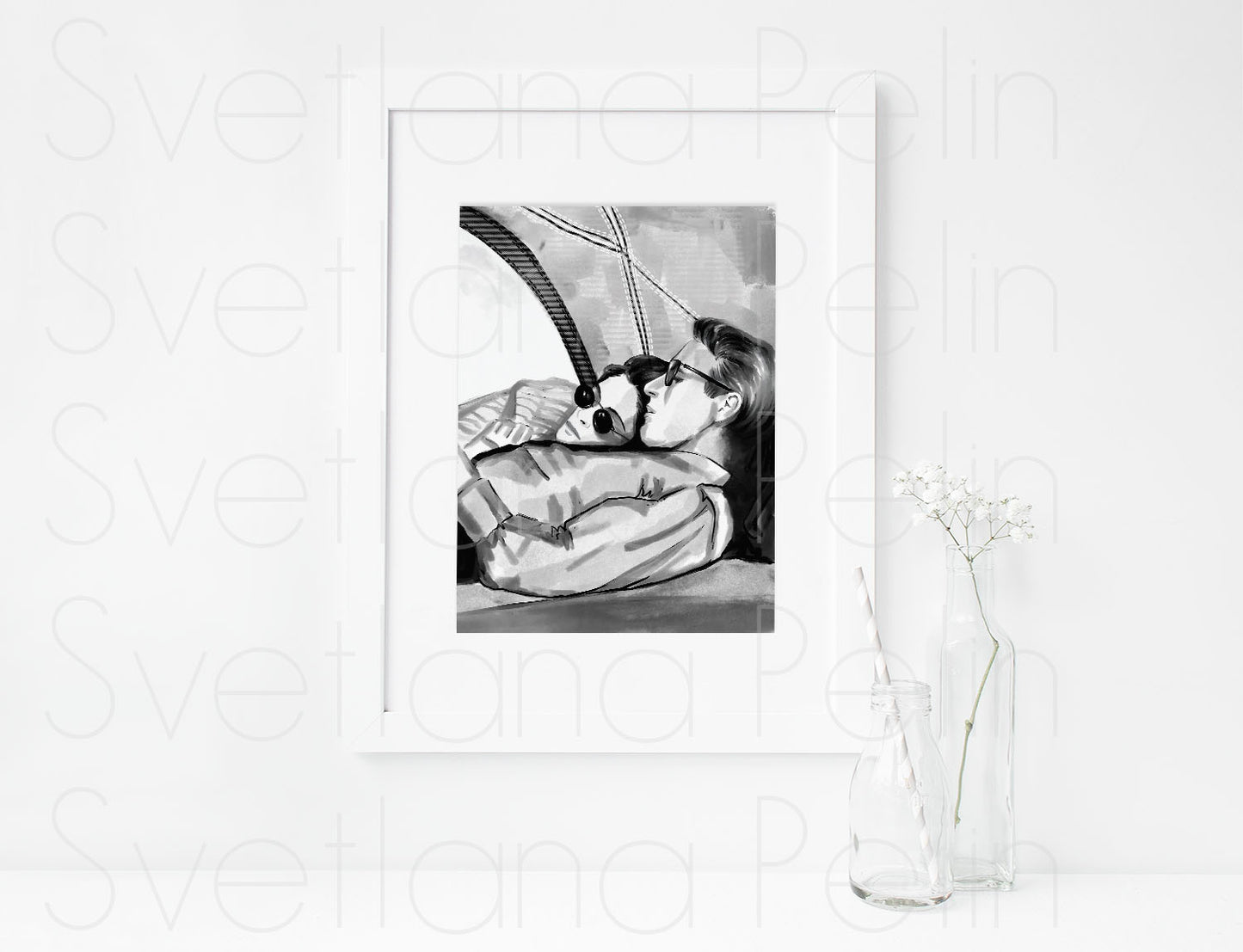 Julia Roberts, Richard Gere, Pretty Woman, ART PRINT Signed by Artist