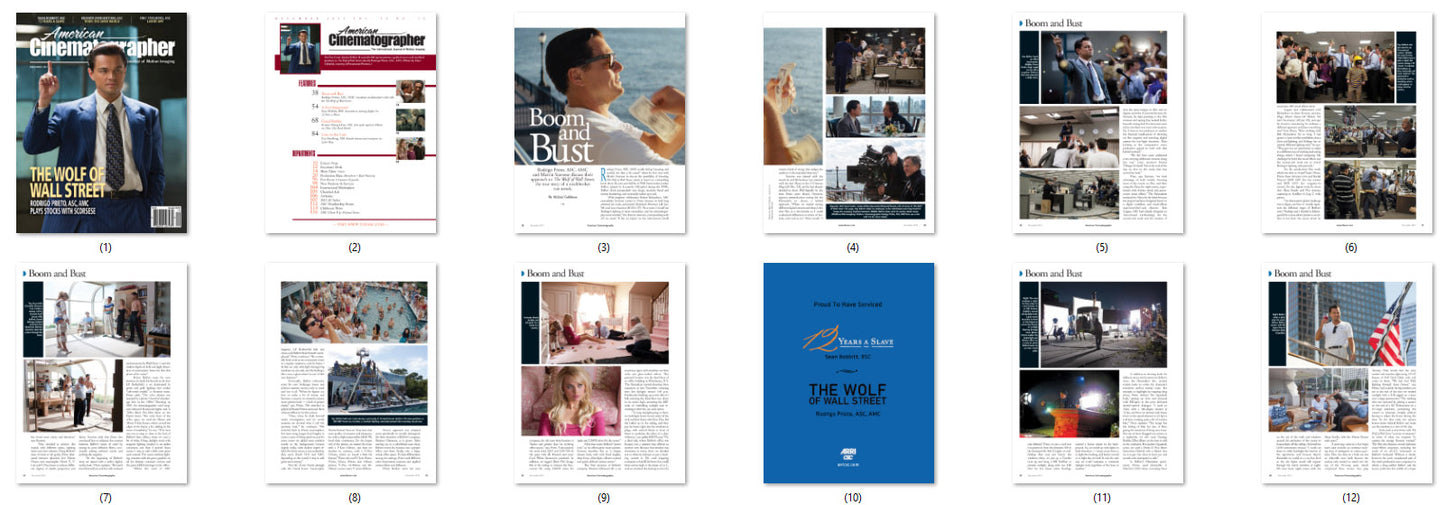Leonardo DiCaprio, 6 English magazines , Cover, DIGITAL Instant Download