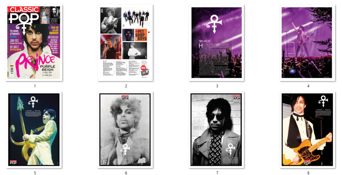 Prince, ENG magazine, Cover, DIGITAL LISTING, Instant Download