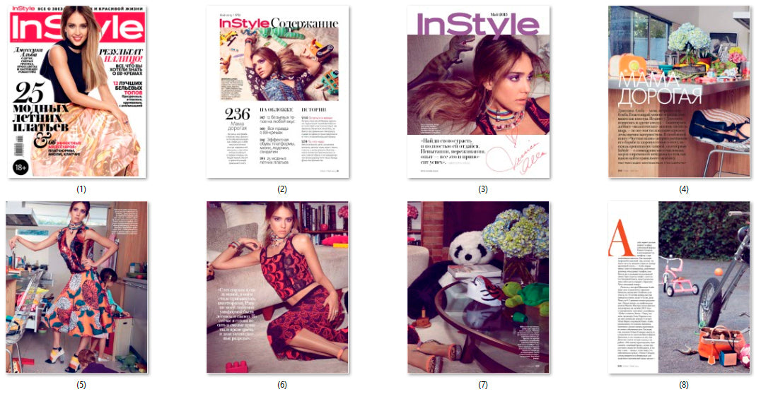 Jessica Alba, Russian magazine, Cover, DIGITAL LISTING, Instant Download