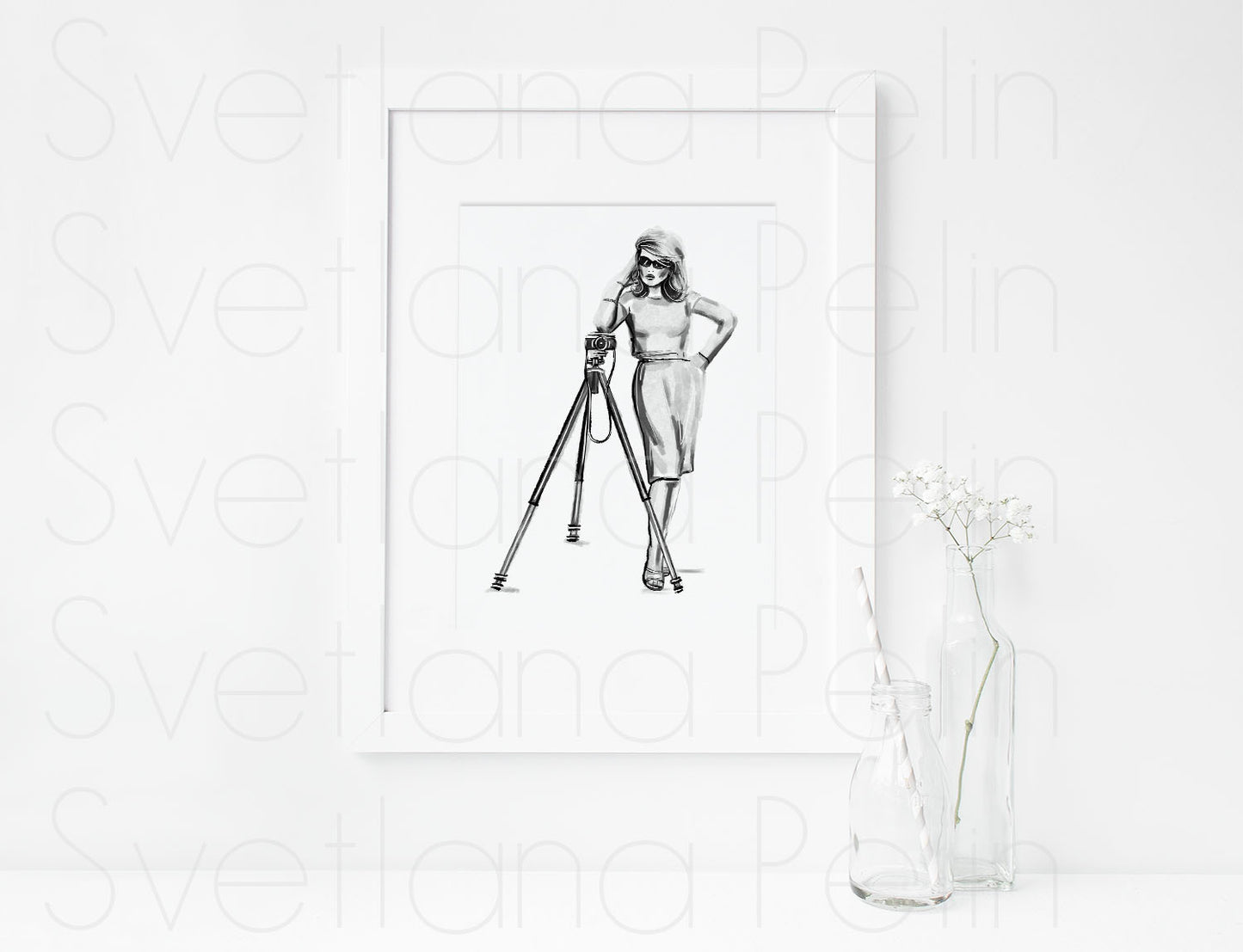 Debbie H, ART PRINT Signed by Artist