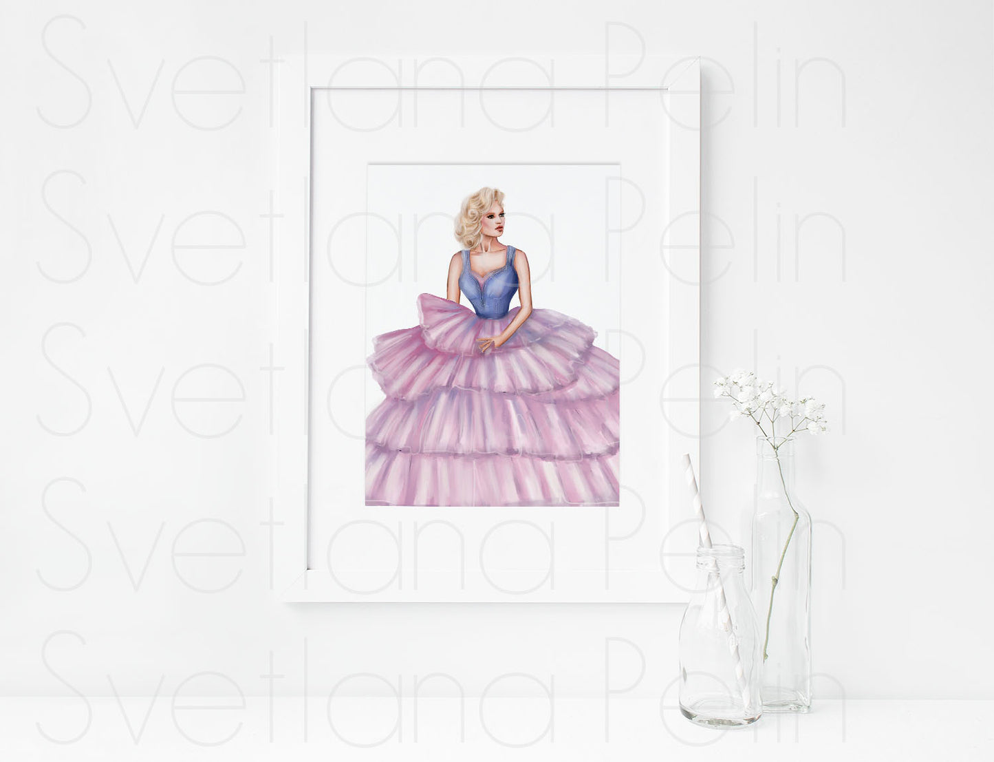 Jayne Mansfield, The Girl Can't Help It, ART PRINT Signed by Artist
