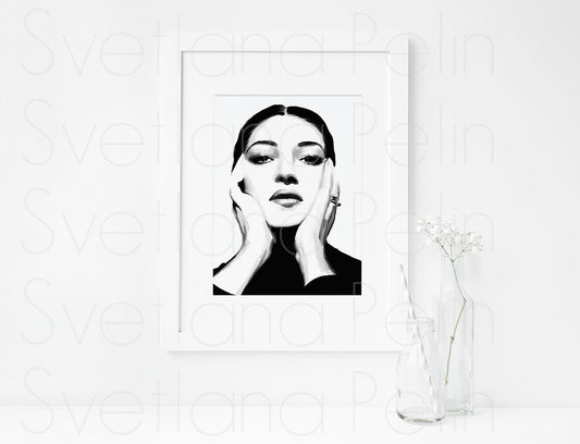 Maria Sophia Cecelia, MK, ART PRINT Signed by Artist