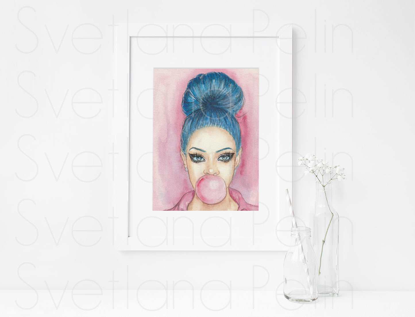 Rihanna, ART PRINT Signed by Artist