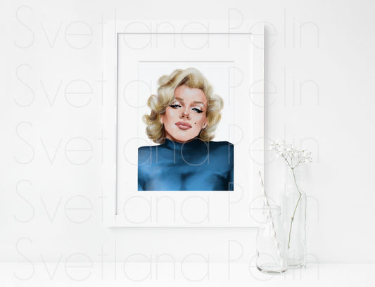 Marilyn Monroe, Alfred Eisenstaedt, ART PRINT Signed by Artist