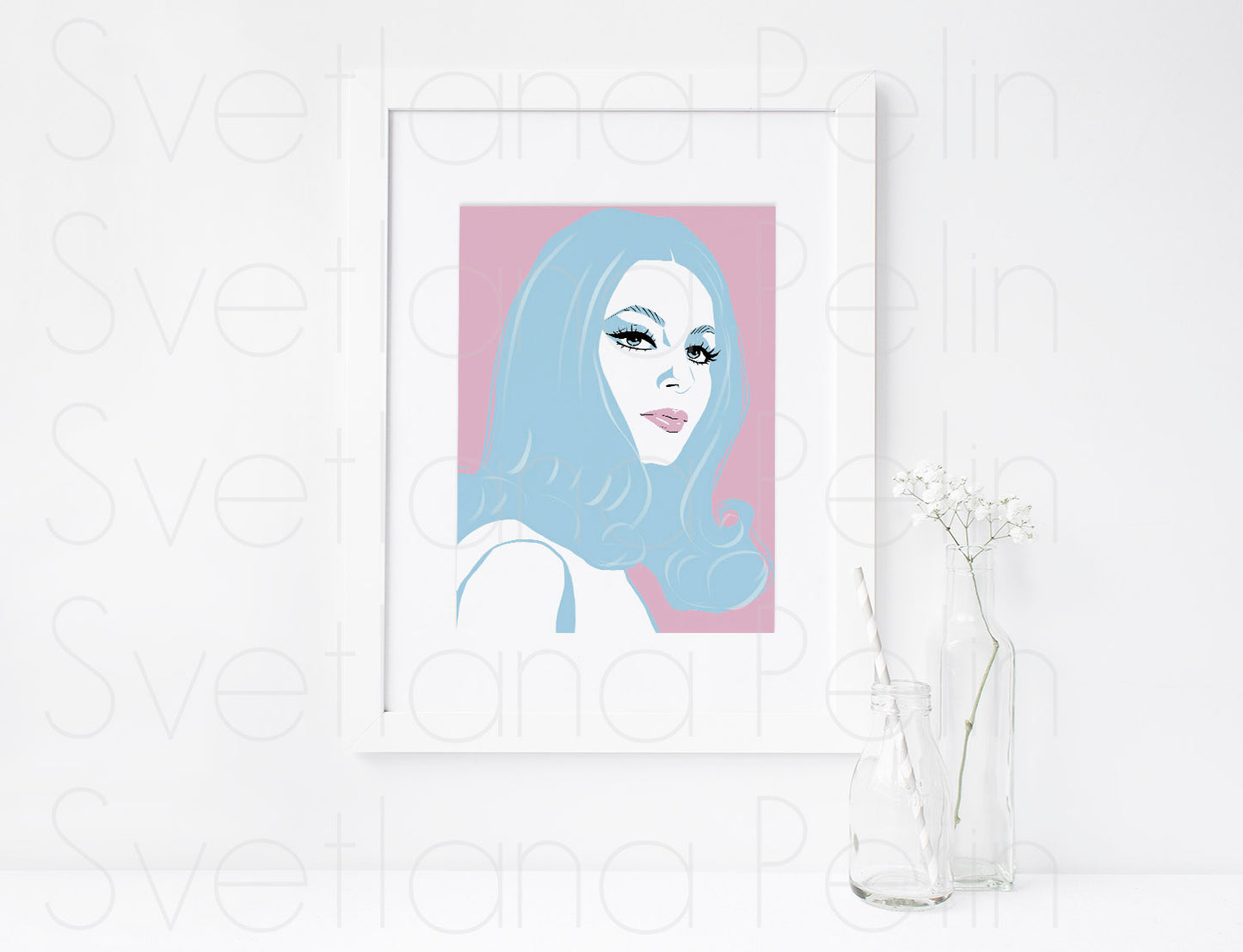 Michele Mercier, ART PRINT Signed by Artist