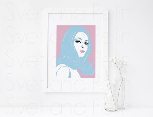 Michele Mercier, ART PRINT Signed by Artist