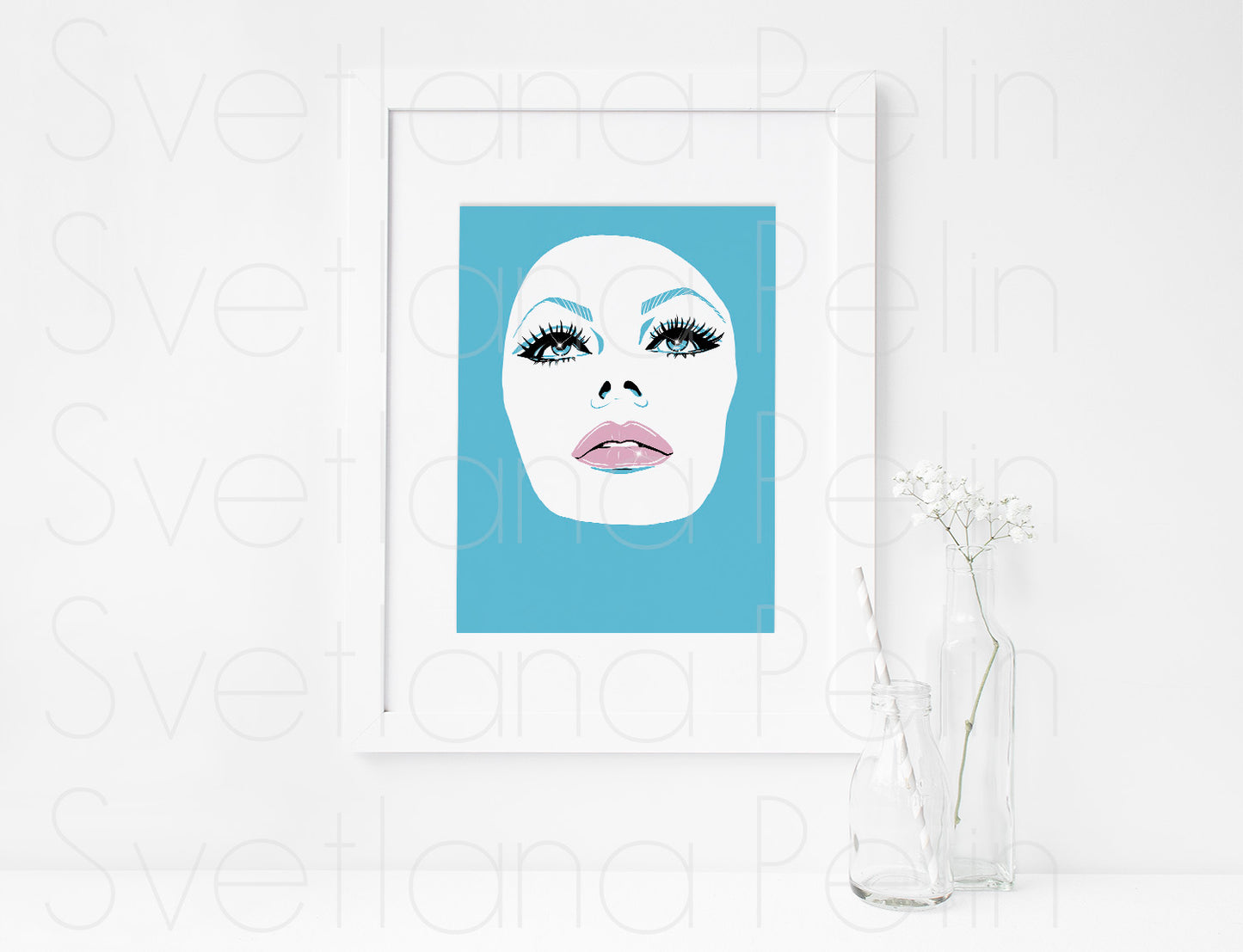 Sophia Loren, ART PRINT Signed by Artist
