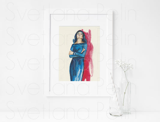 Maria Sophia Cecelia, MK, ART PRINT Signed by Artist