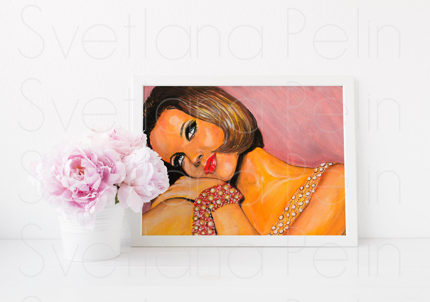 Veruschka von Lehndorff, ART PRINT Signed by Artist