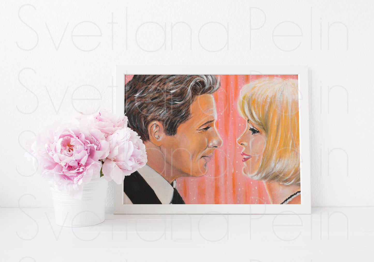 Julia Roberts, Richard Gere, Pretty Woman, ORIGINAL Oil Painting, Artwork by Svetlana Pelin