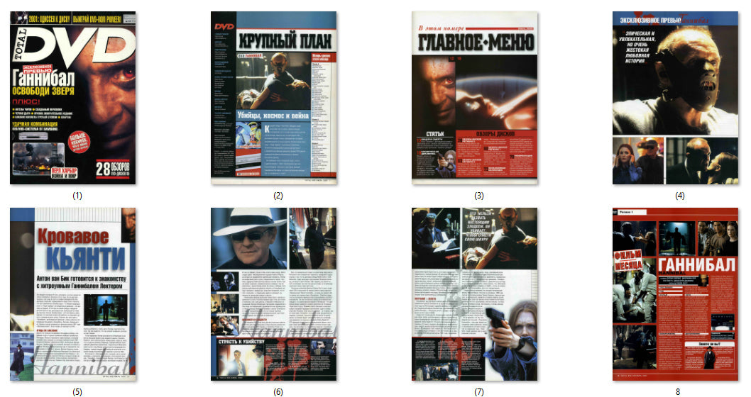 Anthony Hopkins, Russian magazine, Cover, DIGITAL LISTING, Instant Download