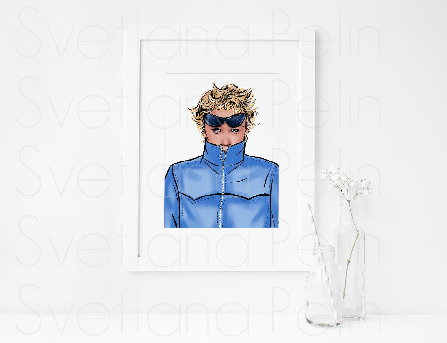 Heath Ledger, ART PRINT Signed by Artist