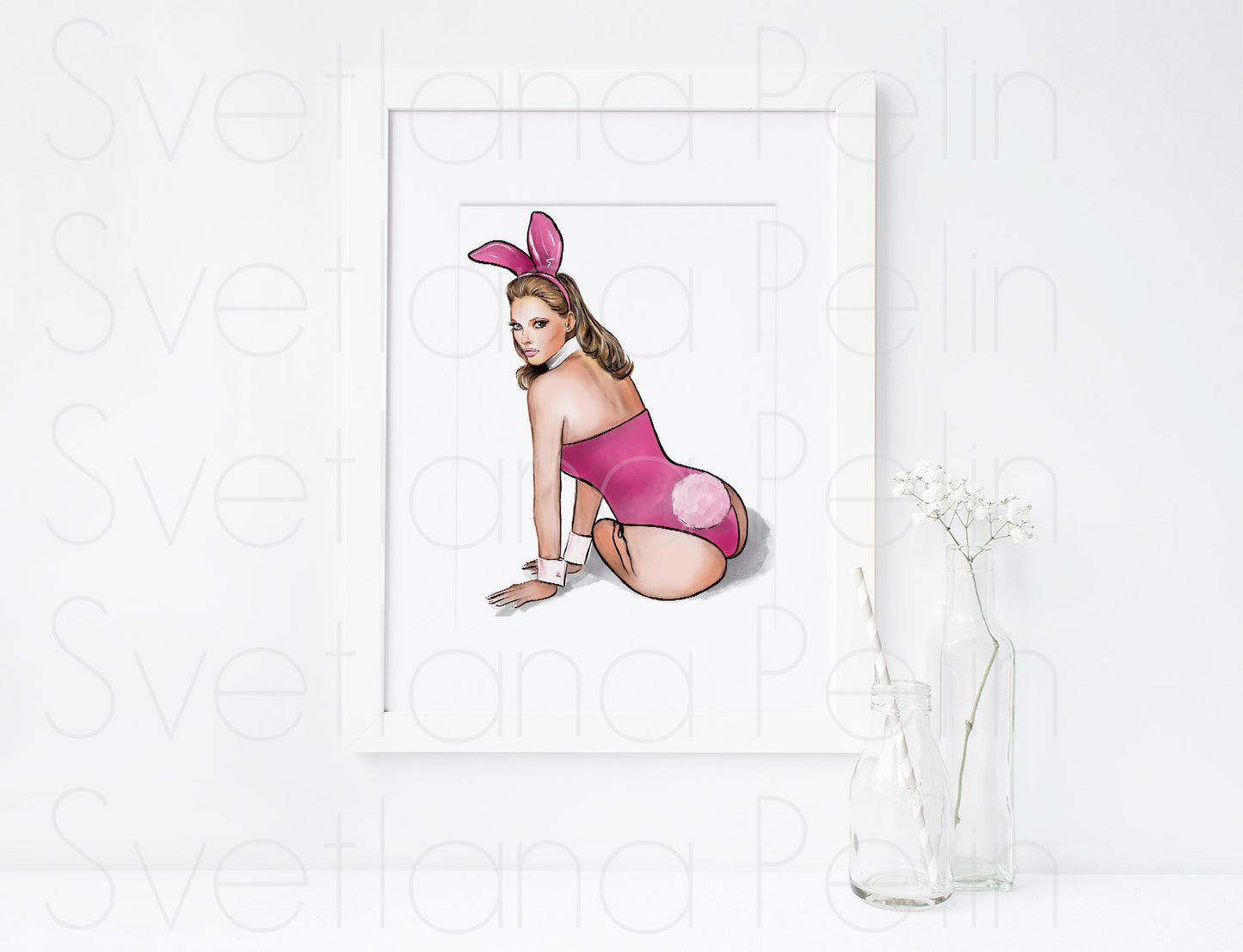 Kate Moss, ART PRINT Signed by Artist