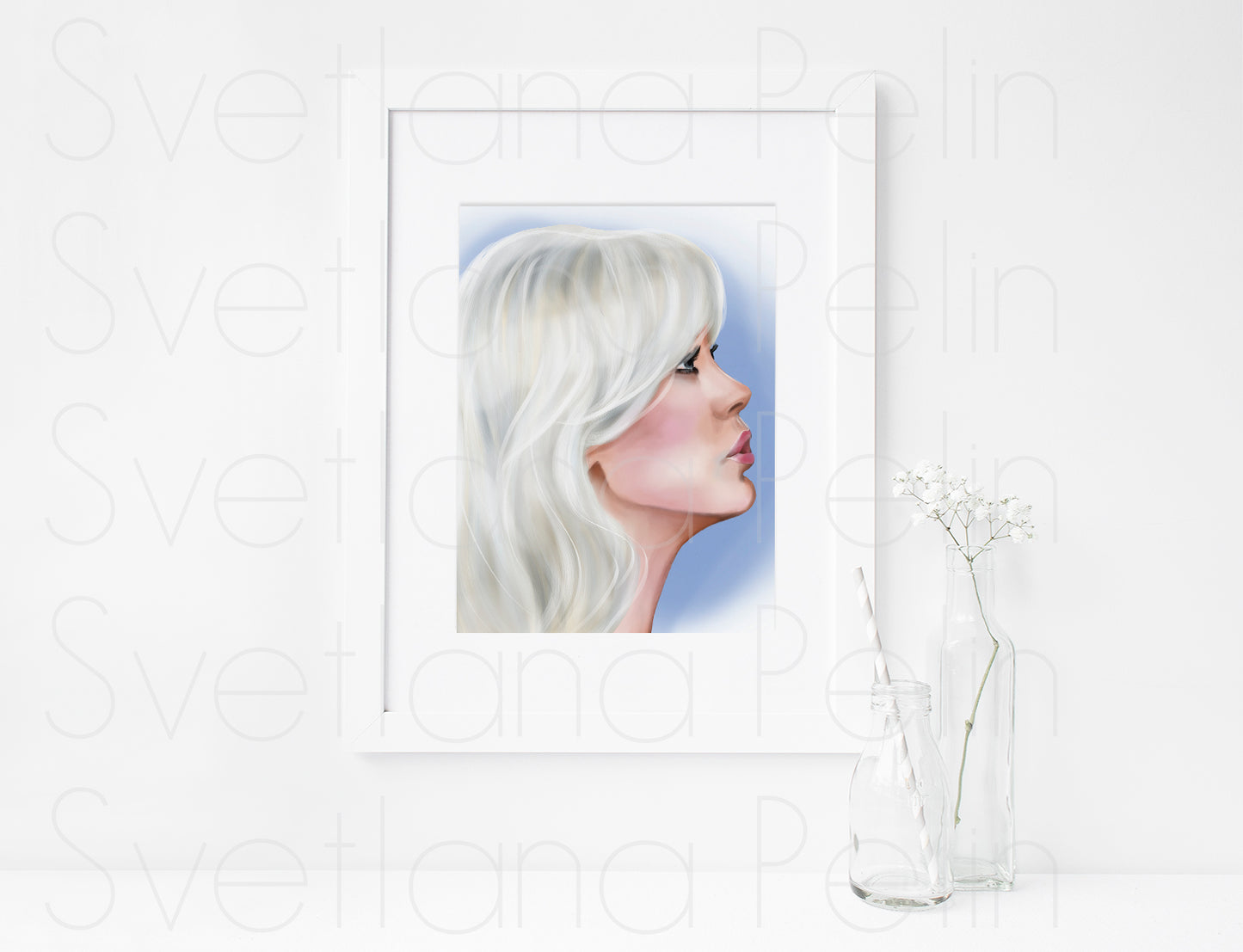 Agnetha, AF, ART PRINT Signed by Artist