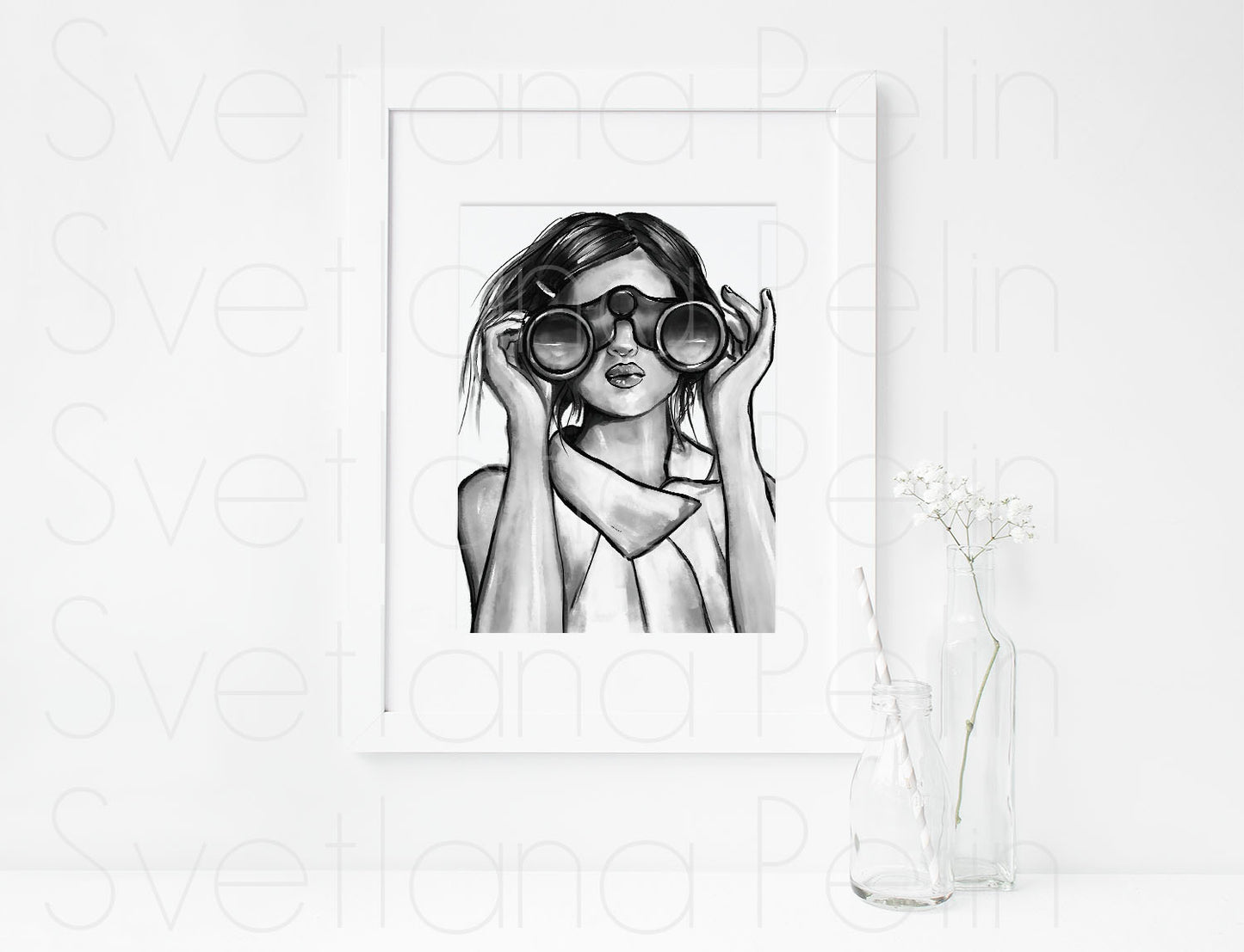 Selena Gomez, ART PRINT Signed by Artist