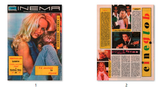Pamela Anderson, Romanian magazine, Cover, DIGITAL LISTING, Instant Download