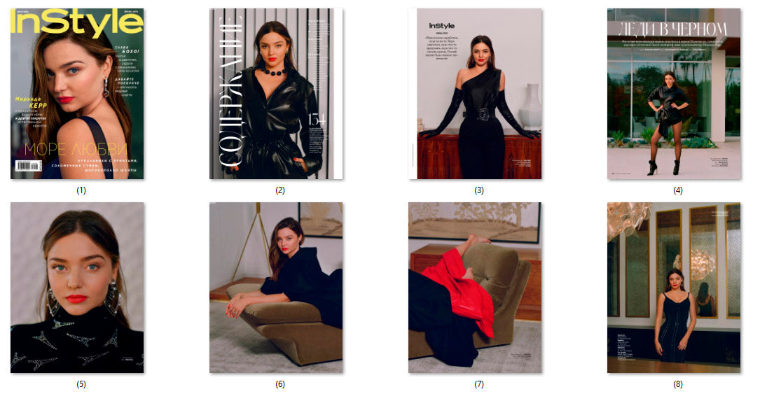Miranda Kerr, Russian magazine, Cover, DIGITAL LISTING, Instant Download