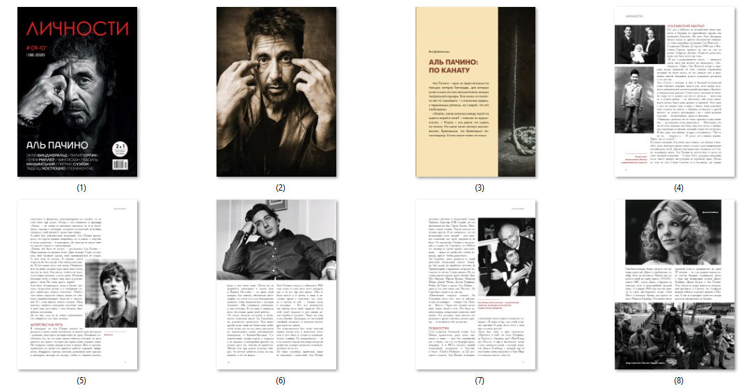 Al Pacino, Russian magazine, Cover, DIGITAL LISTING, Instant Download