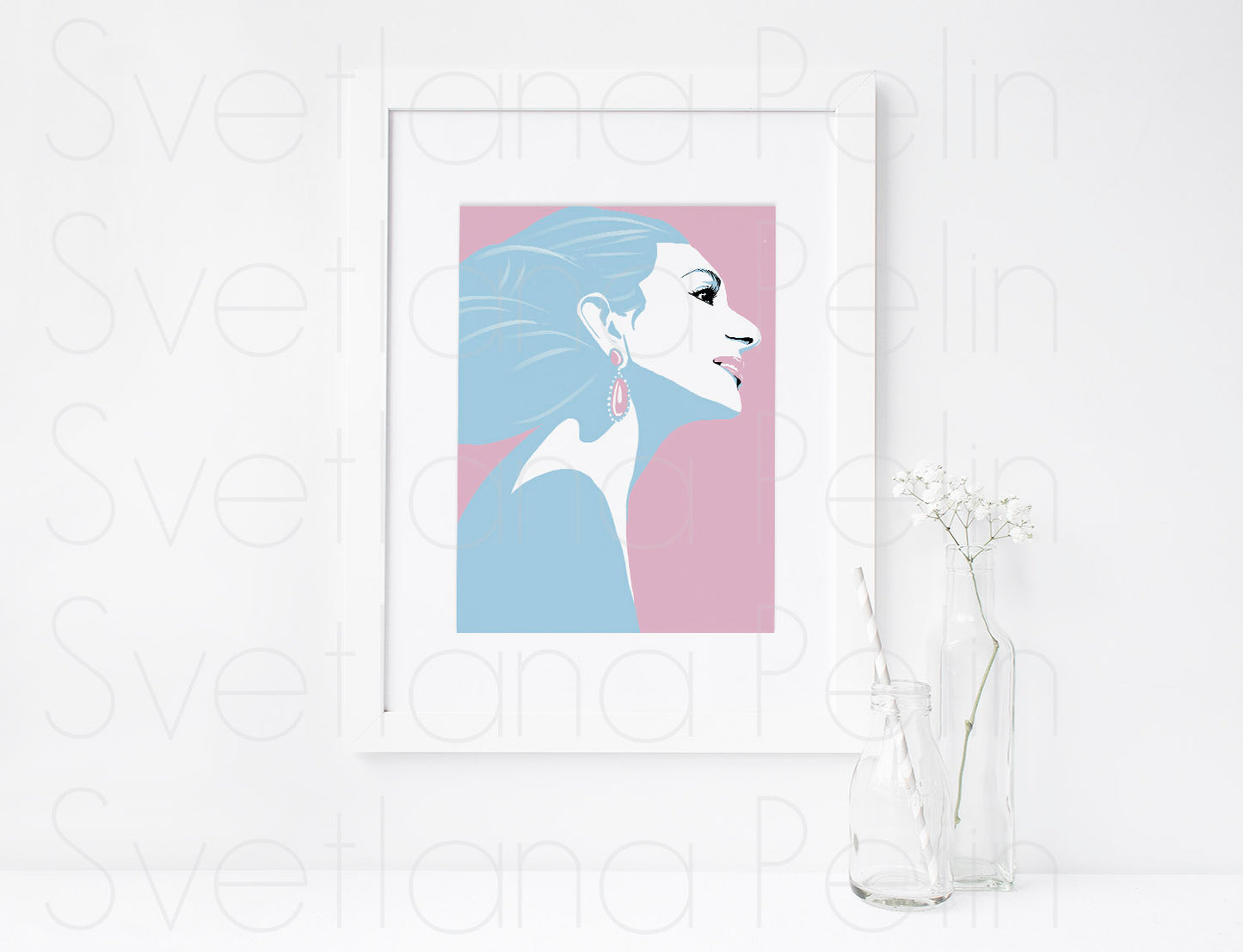 Maria Sophia Cecelia, MK, ART PRINT Signed by Artist