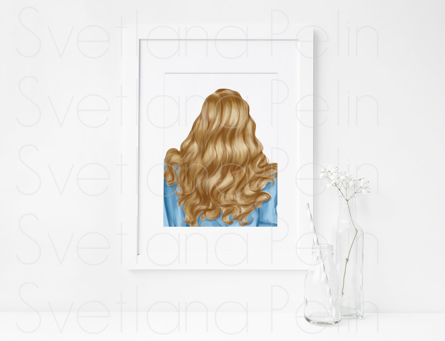 Veronica Lake, ART PRINT Signed by Artist