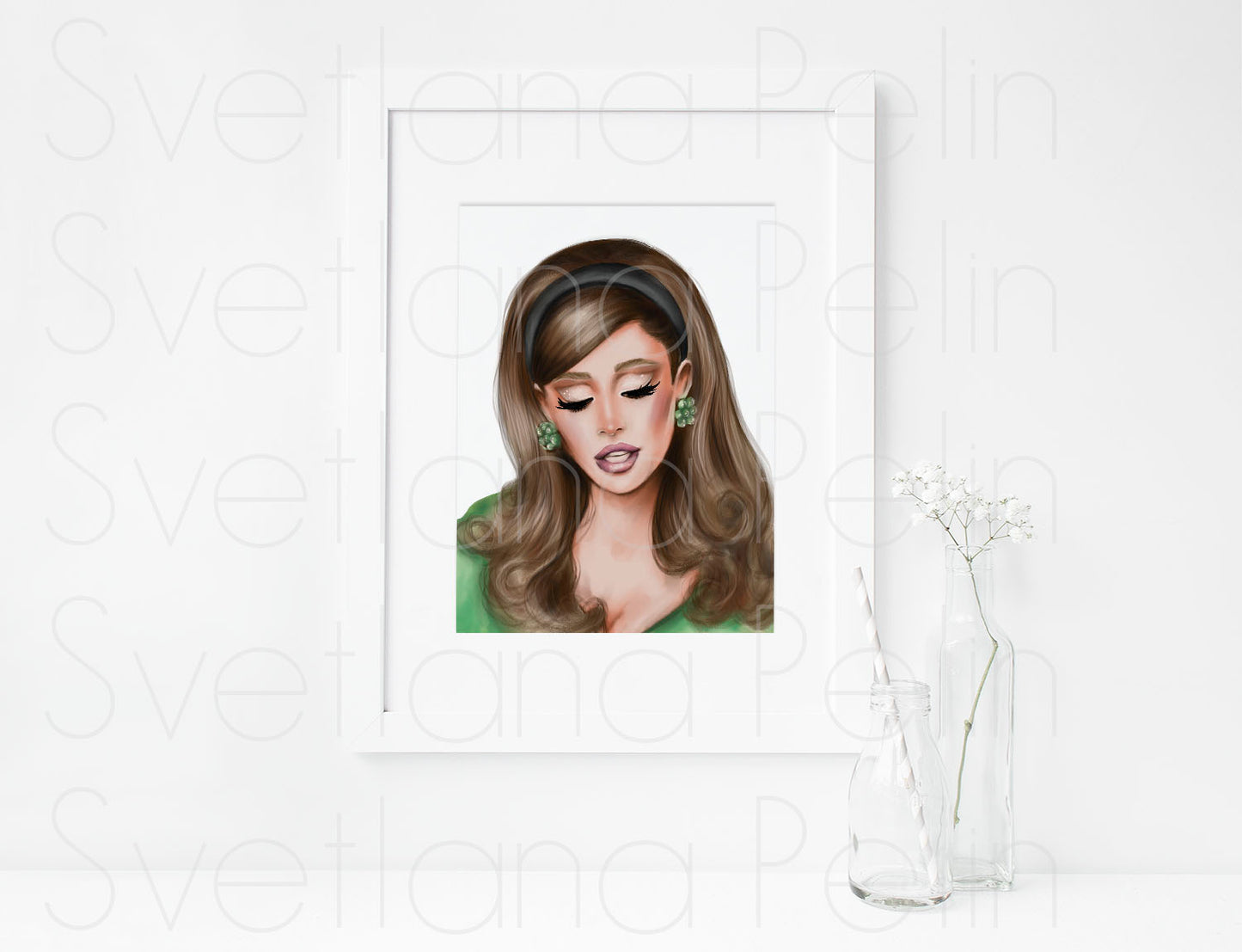 Ariana, ART PRINT Signed by Artist