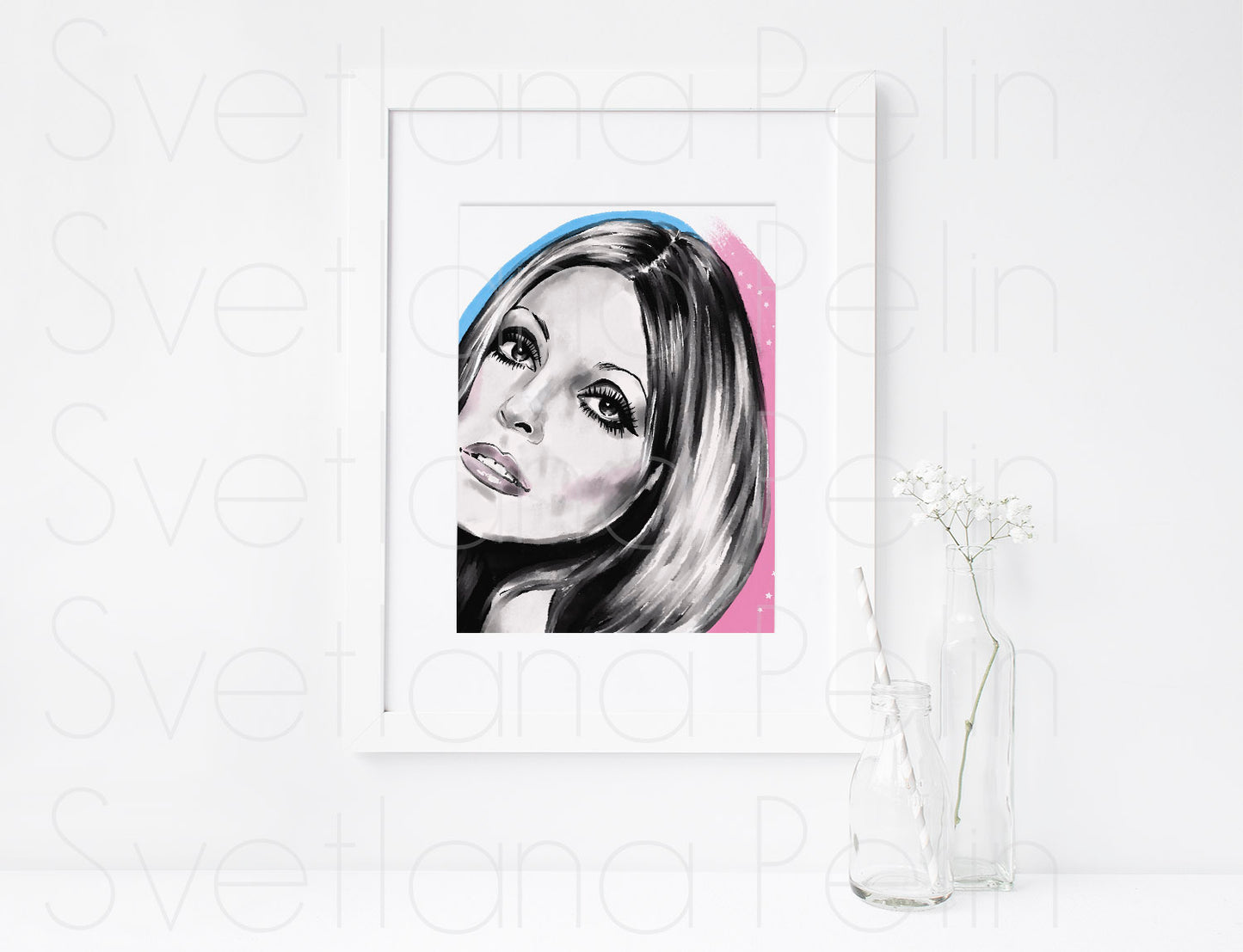 Sharon Tate, ART PRINT Signed by Artist