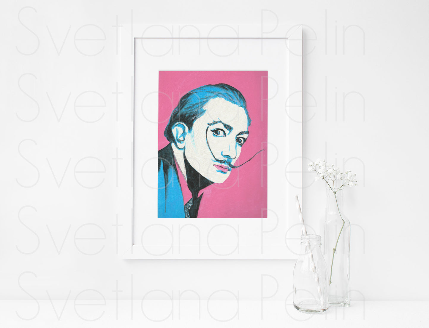 Salvador Dali, ART PRINT Signed by Artist