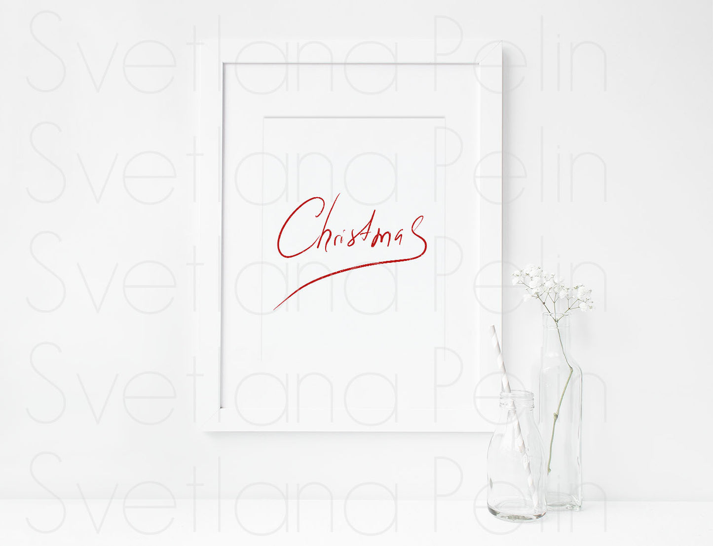 Christmas Letters, INSTANT DOWNLOAD