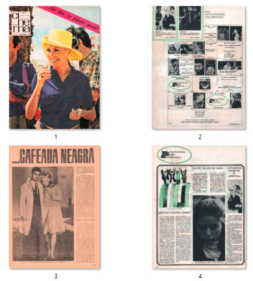 Catherine Deneuve, Romanian magazine, Cover, DIGITAL LISTING, Instant Download