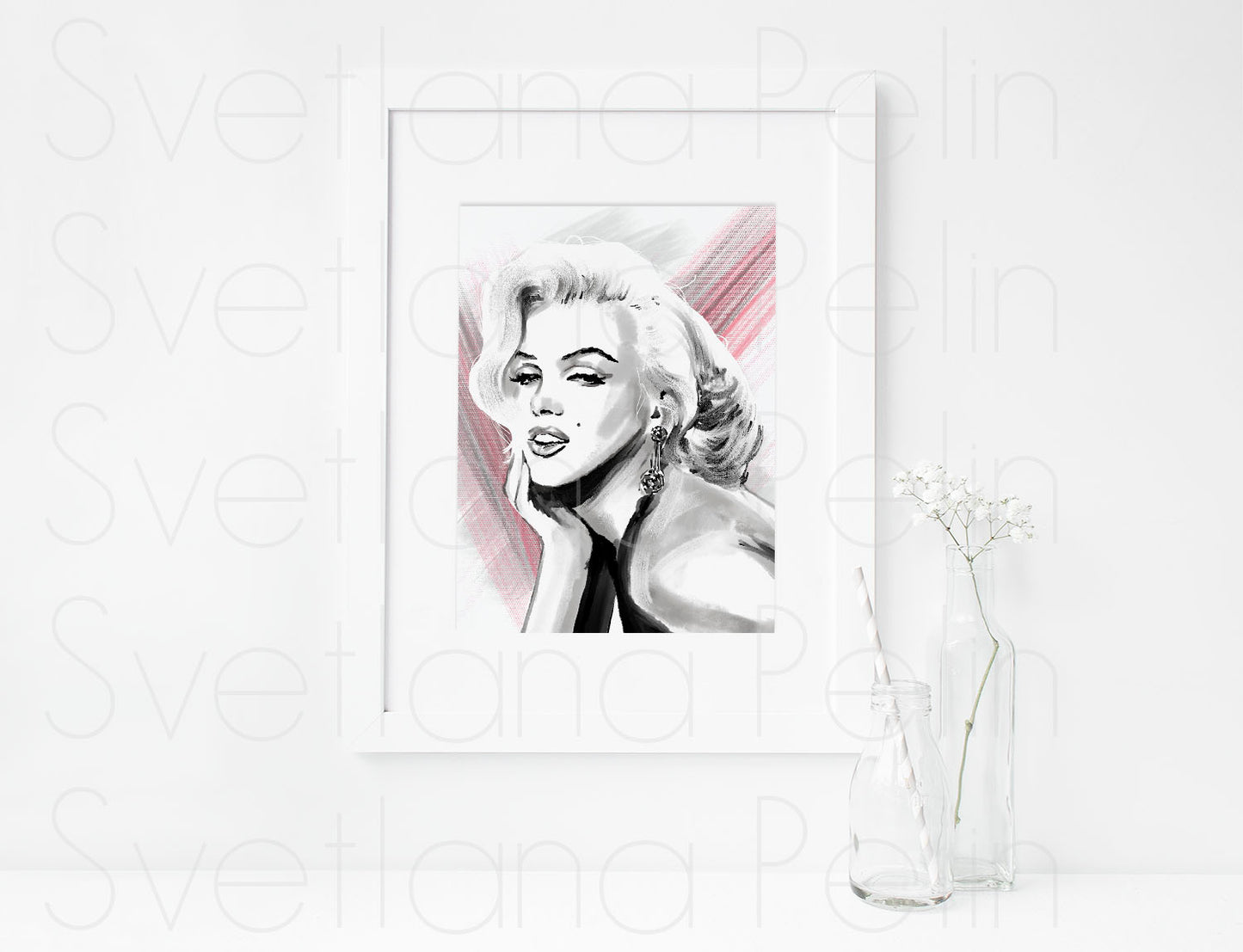 Marilyn Monroe, Frank Powolny, ART PRINT Signed by Artist