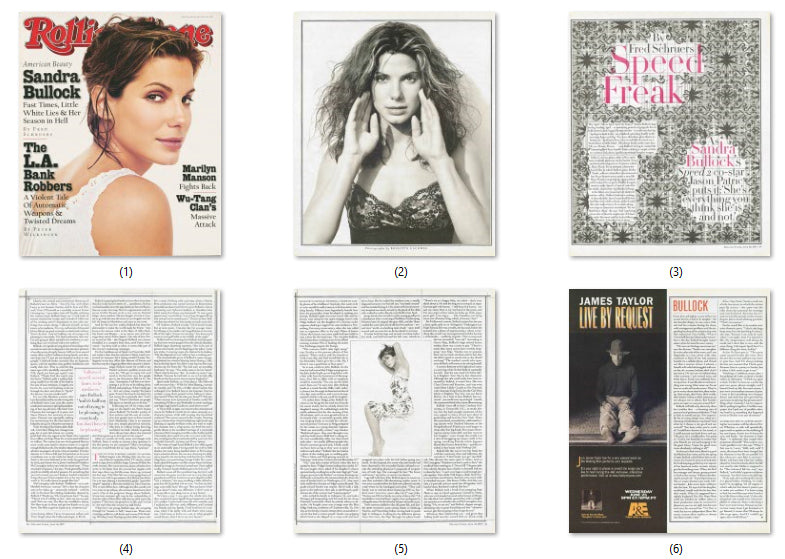 Sandra Bullock, ENG magazine, Cover, DIGITAL LISTING, Instant Download