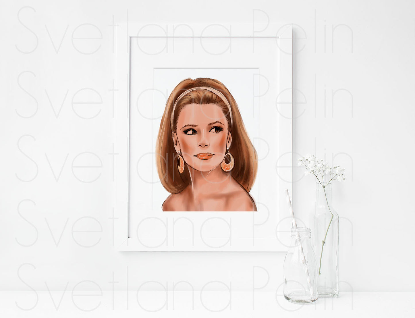Eva Longoria, Gabrielle Solis, Desperate Housewives, Gabby, ART PRINT Signed by Artist