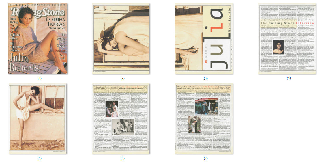 Julia Roberts, ENG magazine, Cover, DIGITAL LISTING, Instant Download