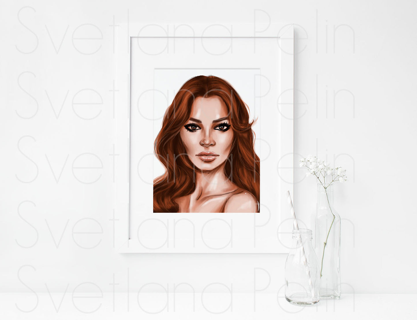 Emily Ratajkowski, ART PRINT Signed by Artist