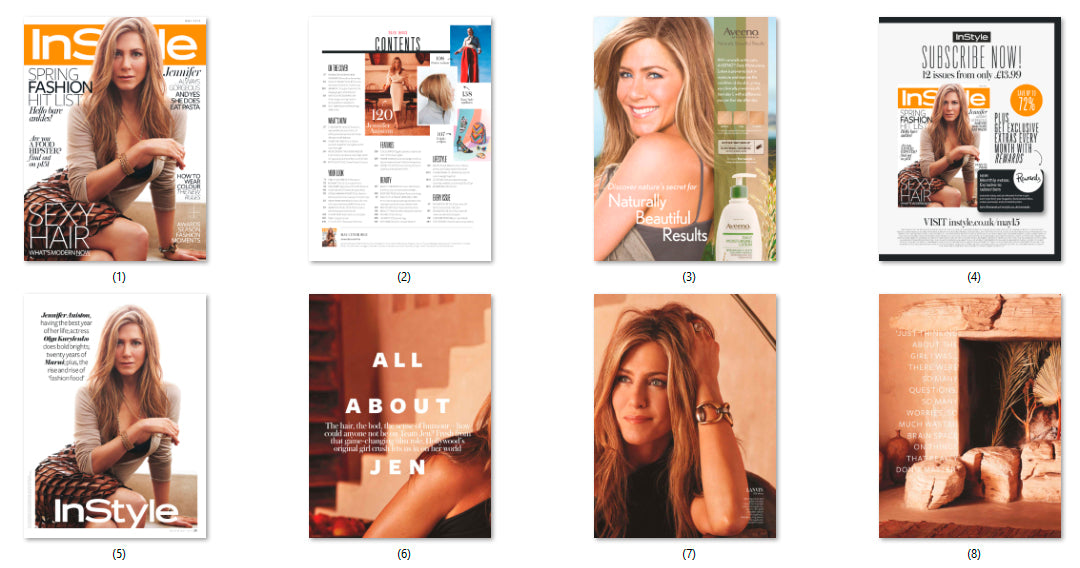 Jennifer Aniston, ENG magazine, Cover, DIGITAL LISTING, Instant Download