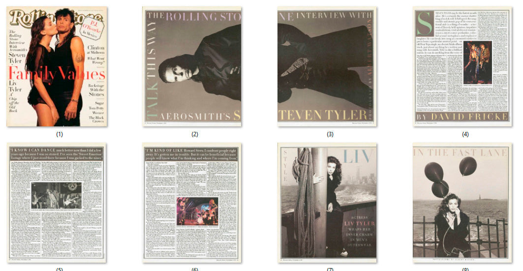 Liv Tyler, Steven, ST, ENG magazine, Cover, DIGITAL LISTING, Instant Download