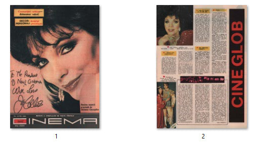 Joan Collins, Cover, DIGITAL LISTING, Instant Download