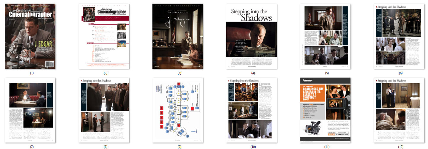 Leonardo DiCaprio, 6 English magazines , Cover, DIGITAL Instant Download
