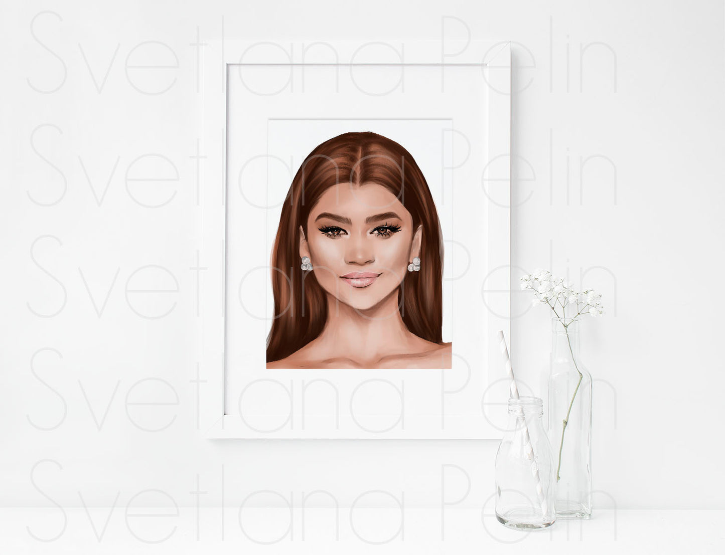 Zendaya, ART PRINT Signed by Artist