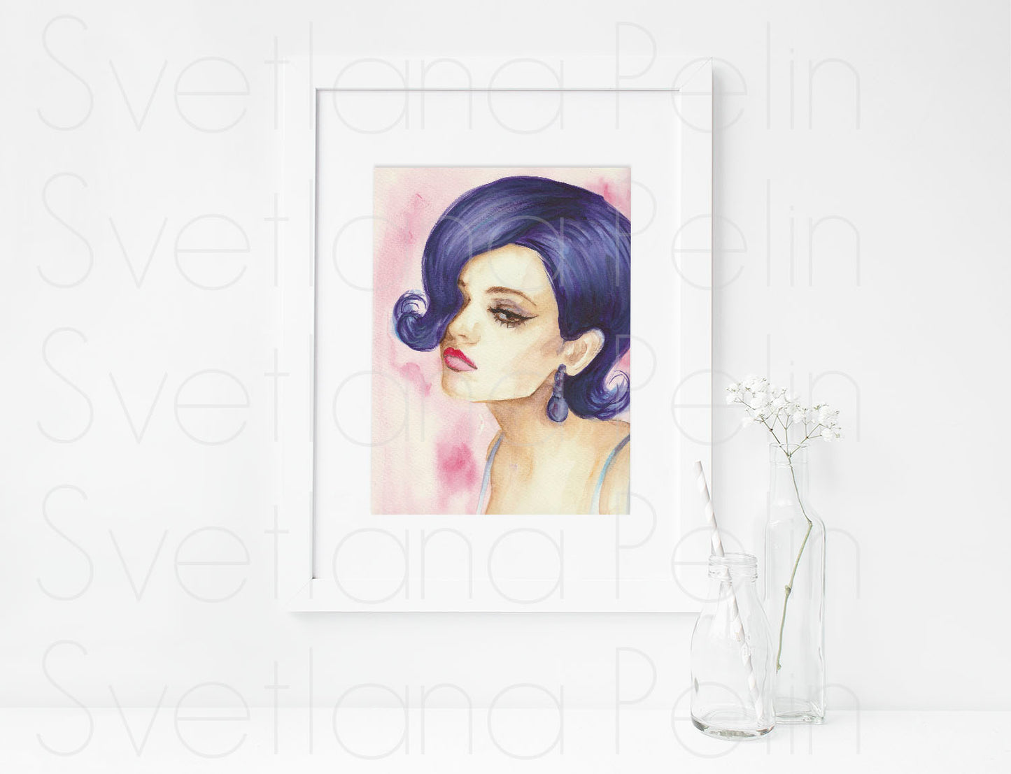 Claudia Cardinale, ART PRINT Signed by Artist