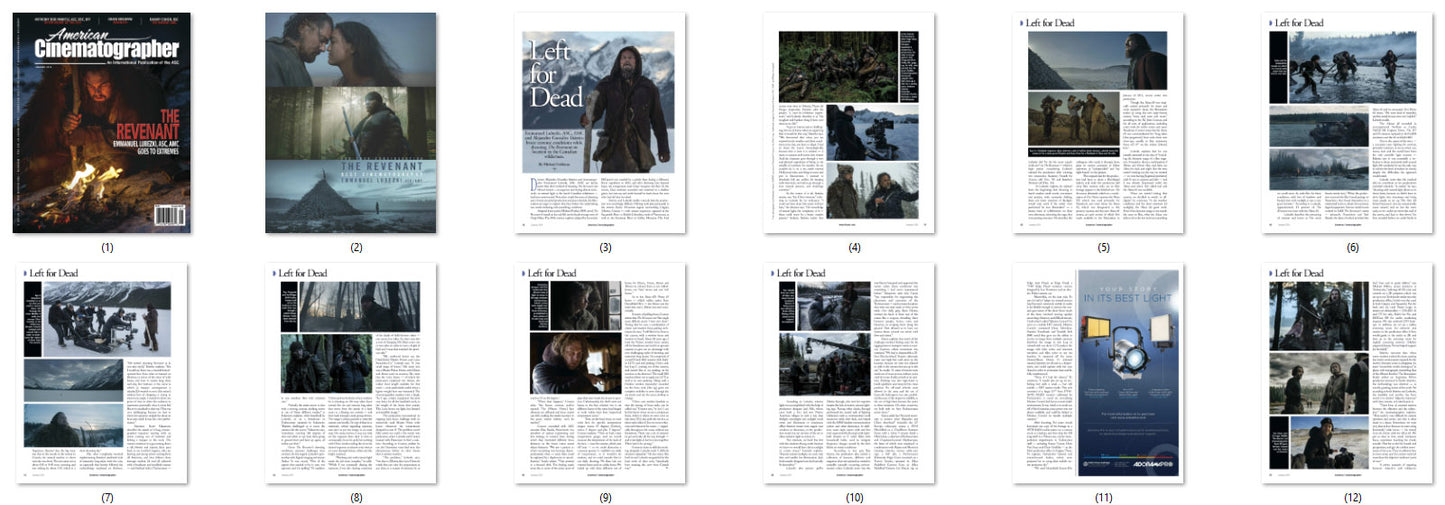 Leonardo DiCaprio, 6 English magazines , Cover, DIGITAL Instant Download
