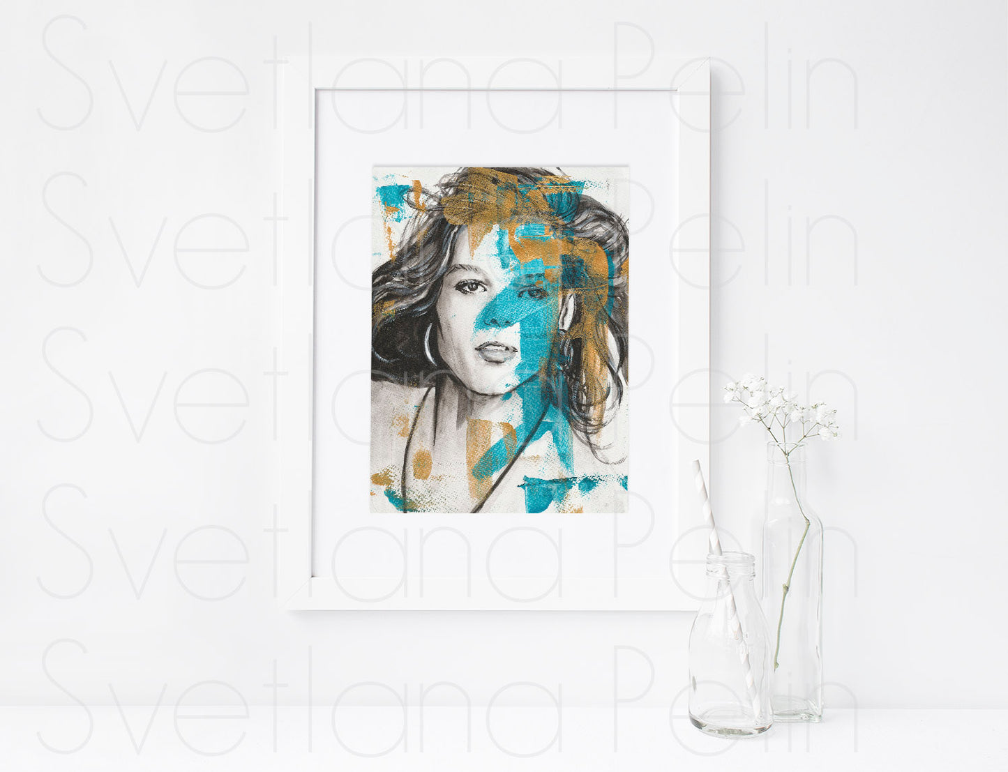 Ricky Martin, RM, ART PRINT Signed by Artist